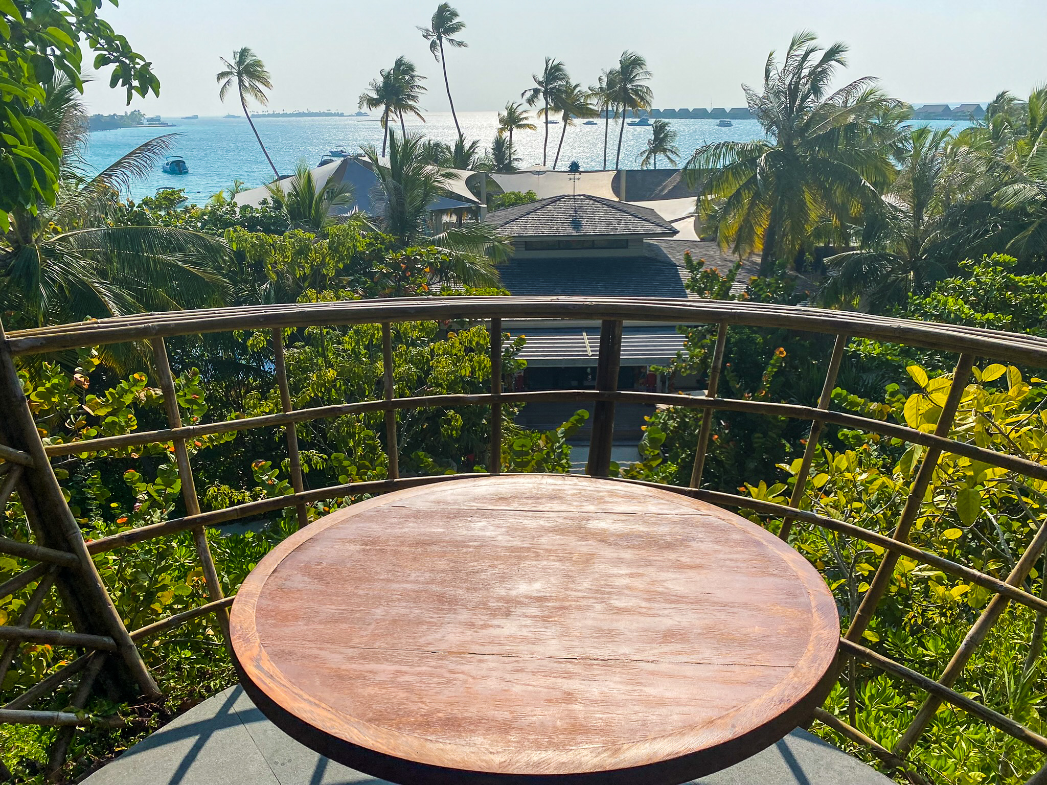 Waldorf Astoria Maldives Ithaafushi Terra table POV