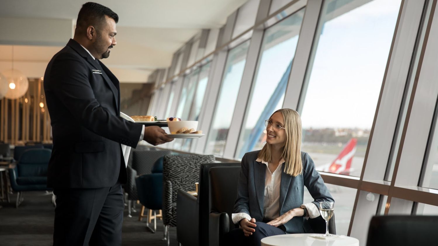 Qantas Lounge