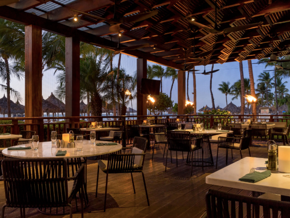 Hyatt Regency Aruba Resort Spa and Casino Palms Restaurant