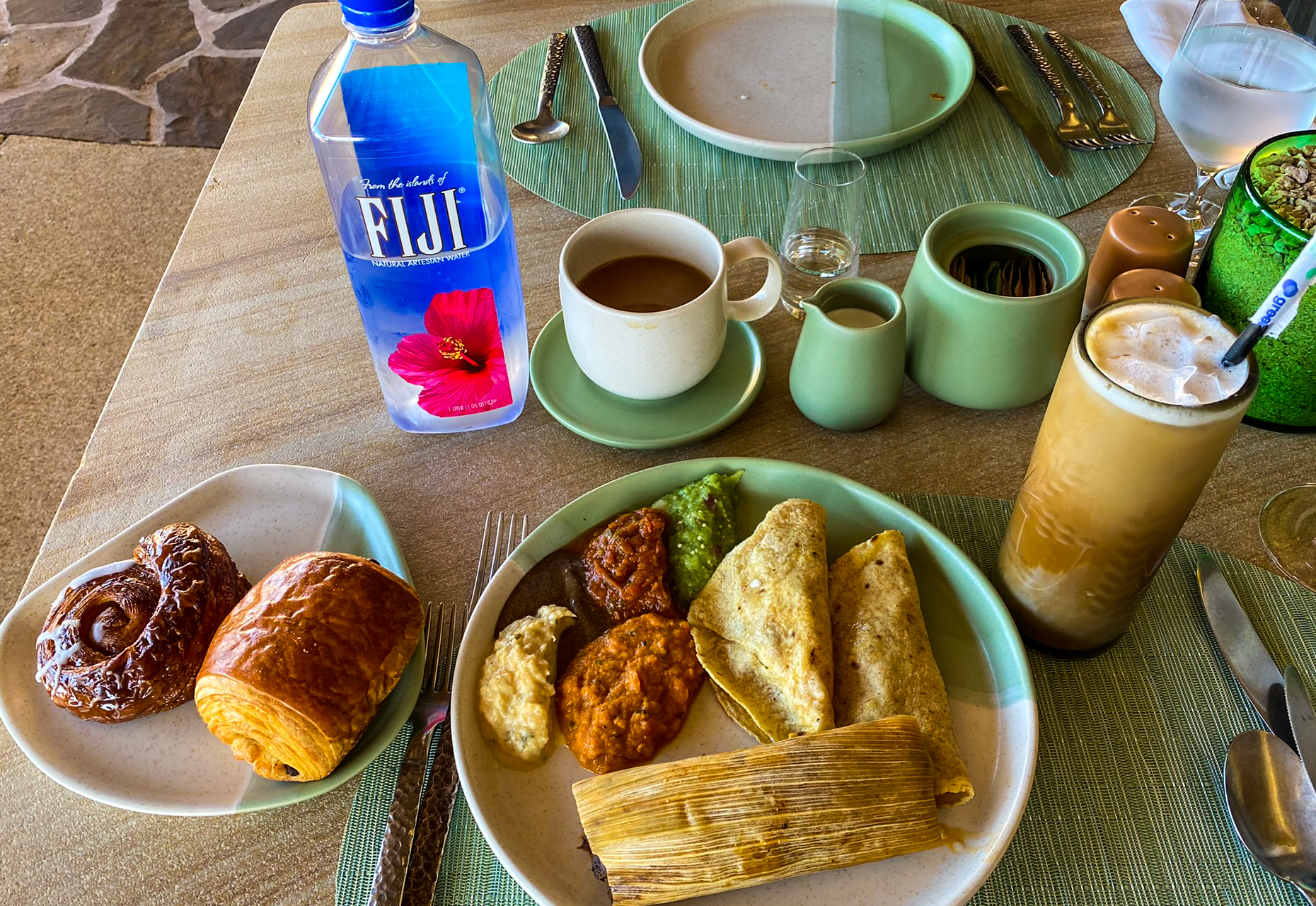 Waldorf Astoria Los Cabos Pedregal Don Manuel's breakfast buffet spread