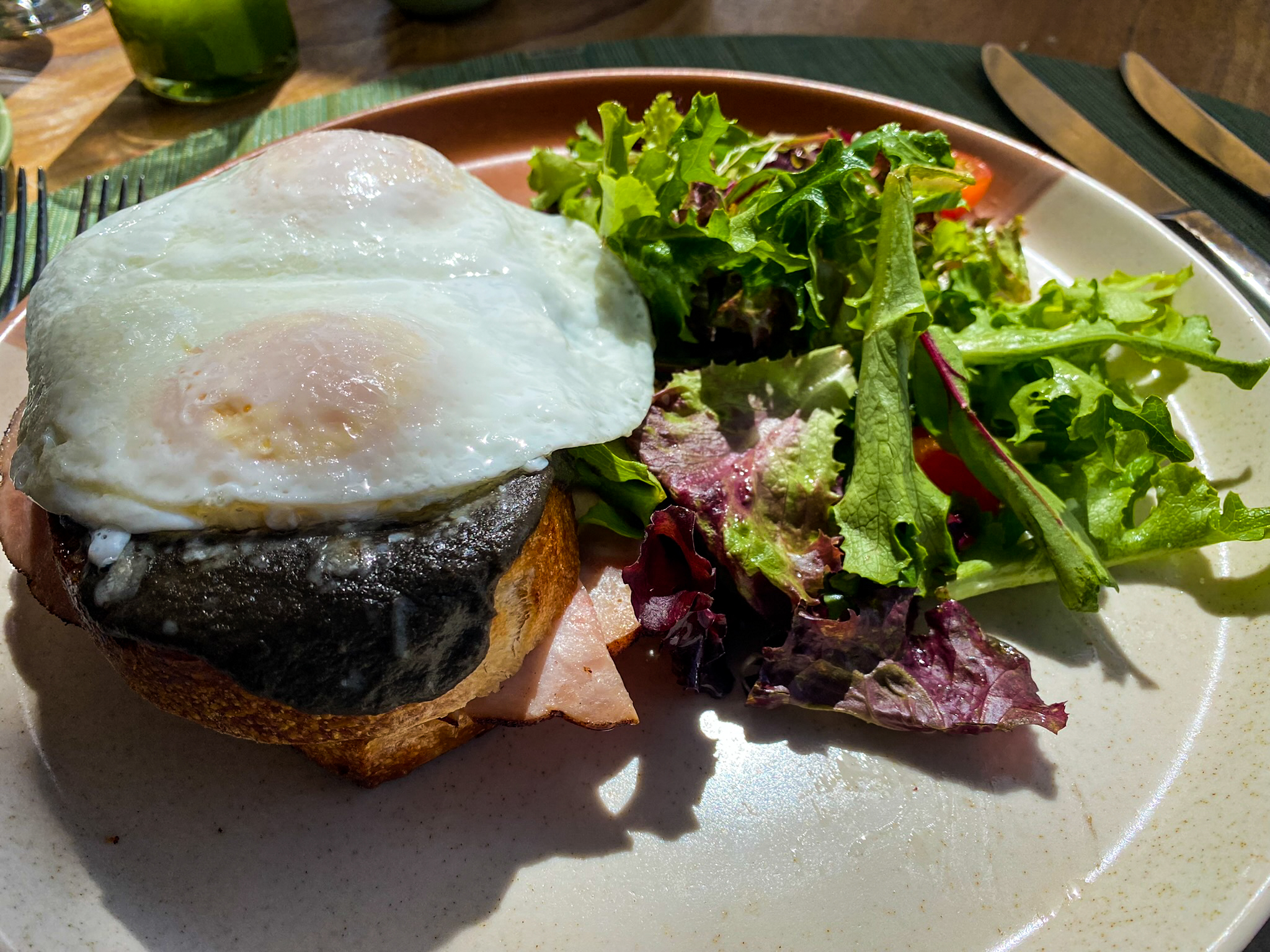 Waldorf Astoria Los Cabos Pedregal Don Manuel's croque madame