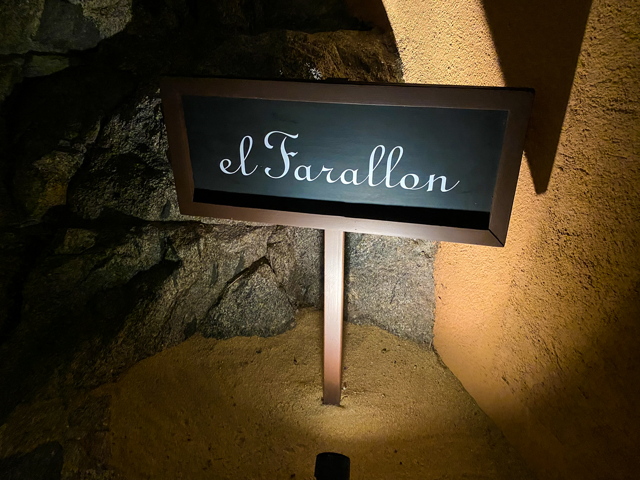 Waldorf Astoria Los Cabos Pedregal El Farallon signage