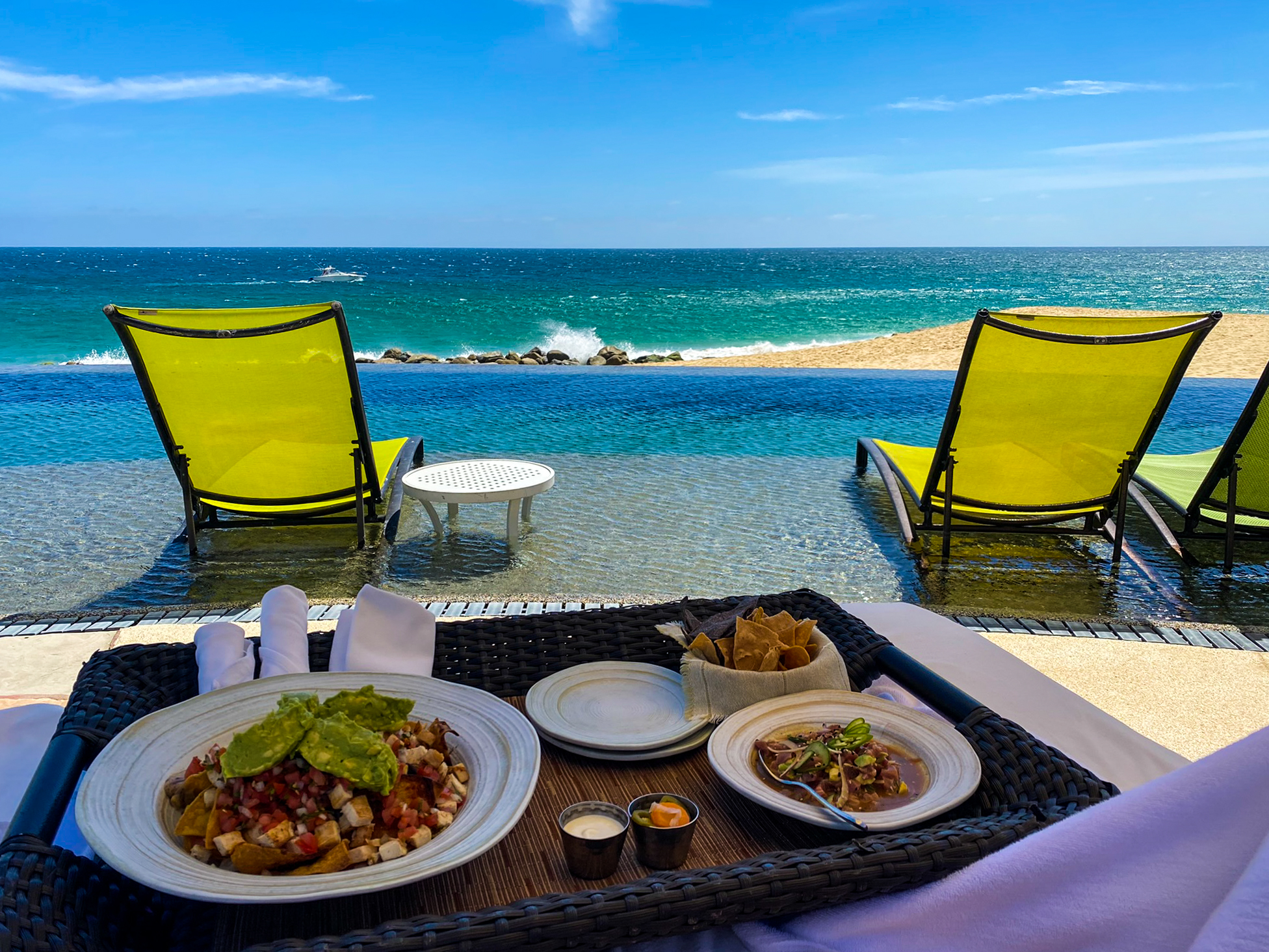 Waldorf Astoria Los Cabos Pedregal The Beach Club view