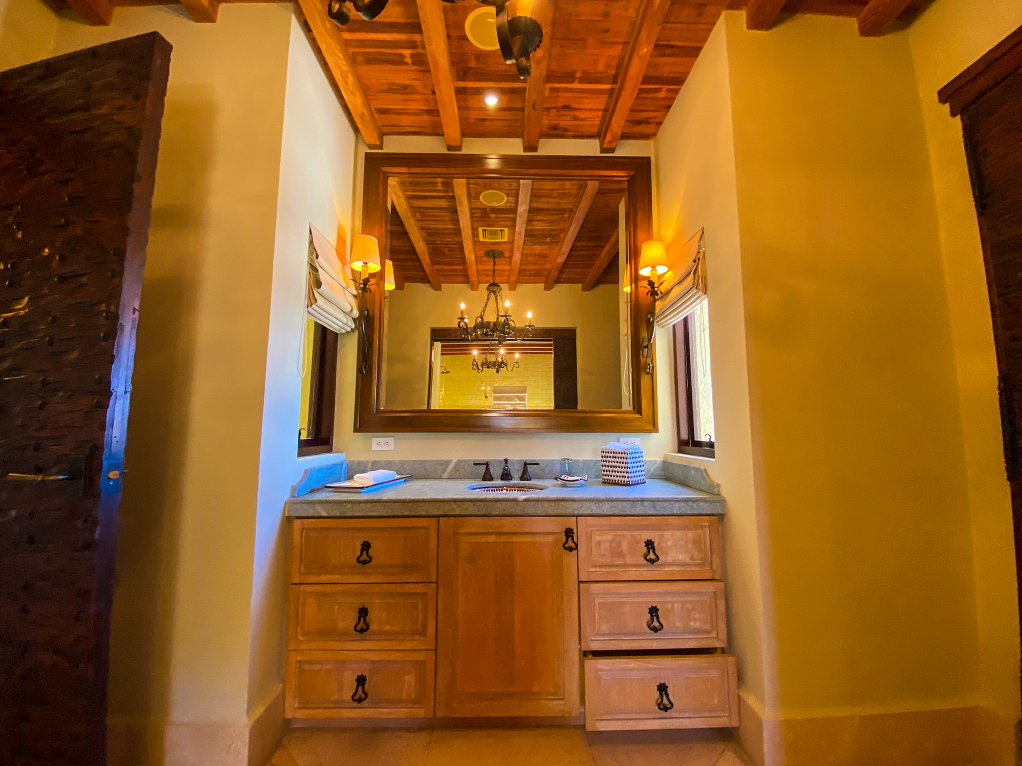 Waldorf Astoria Los Cabos Pedregal Two Bedroom Ocean View Villa with Plunge Pool master bathroom second vanity