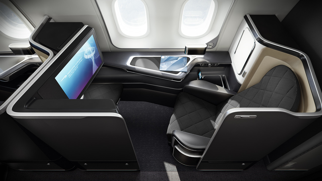 British Airways First Class Cabin 787-9