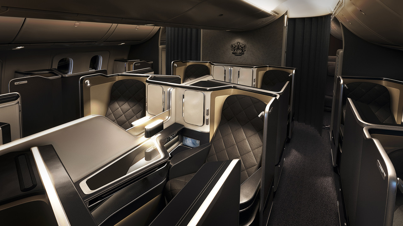 British Airways First Class - Seat Configuration