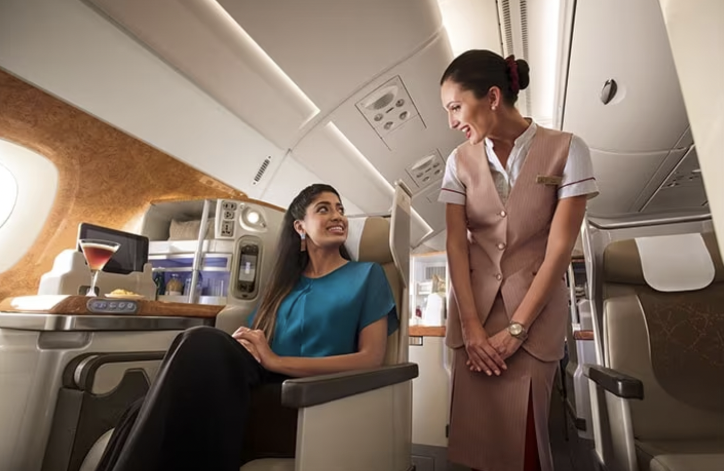 Emirates Business Class - Seat