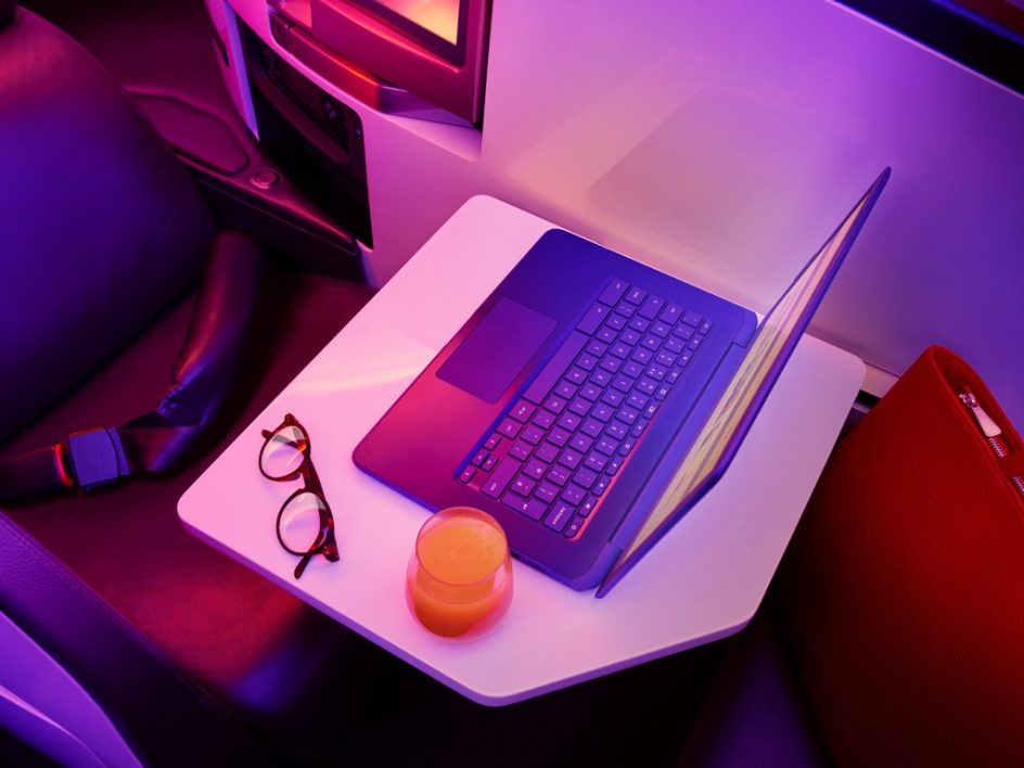 Virgin Atlantic Upper Class - Work Table and Tray