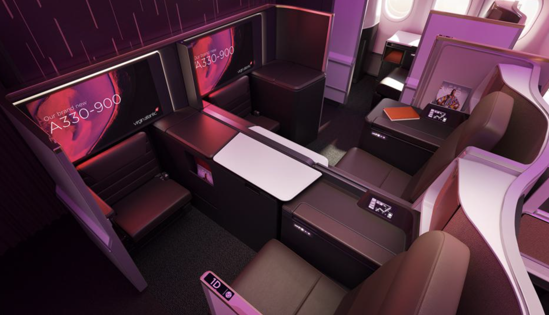 Virgin Atlantic Upper Class - Retreat Suites IFE Screen