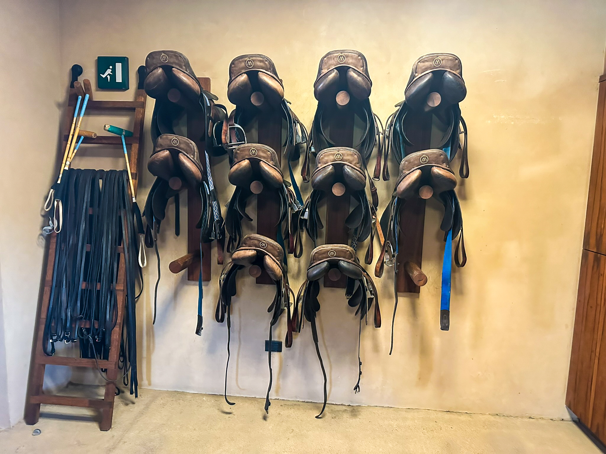 Mandarina Equestrian and Polo Club tack shop 2