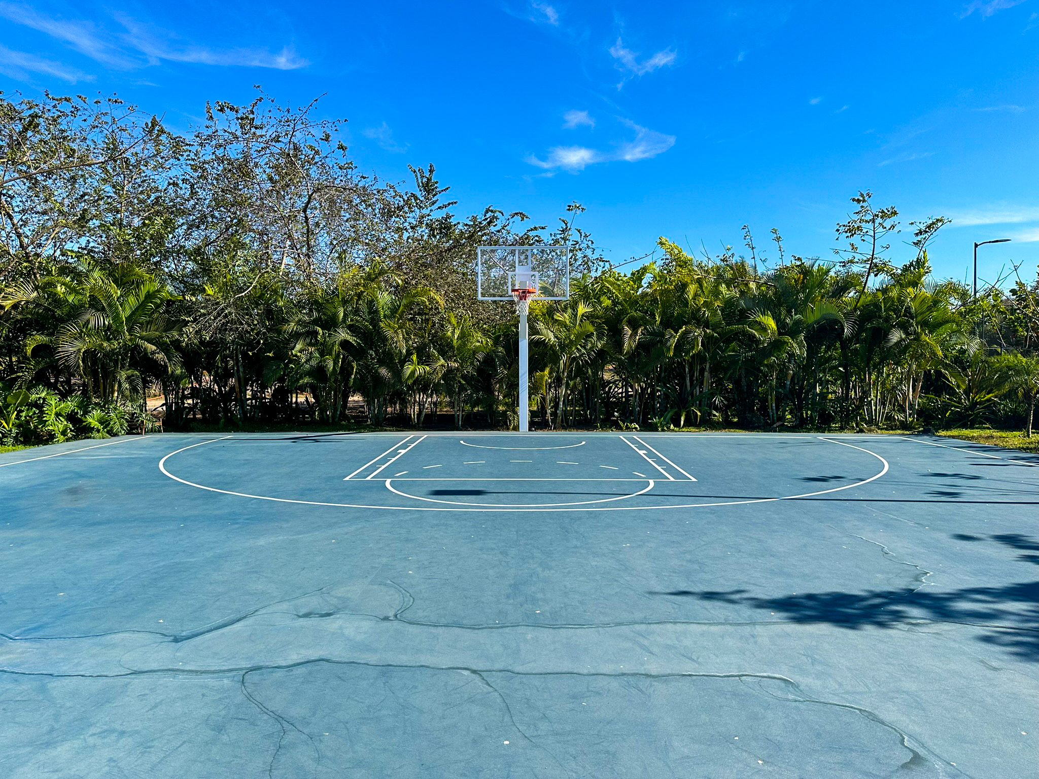 Mandarina basketball court