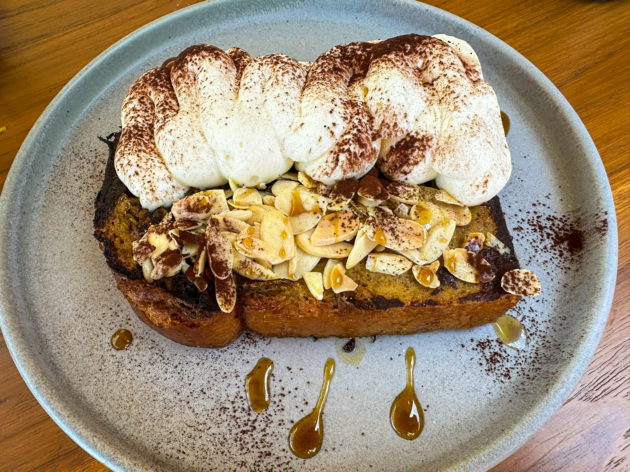 One&Only Mandarina Alma tiramisu toast