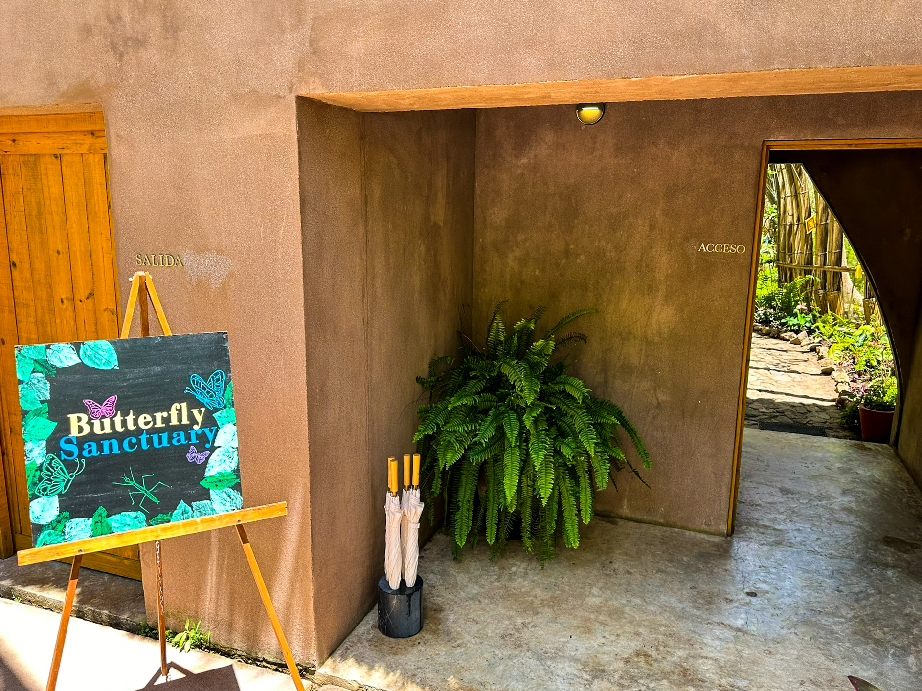 One&Only Mandarina KidsOnly Club butterfly sanctuary entrance