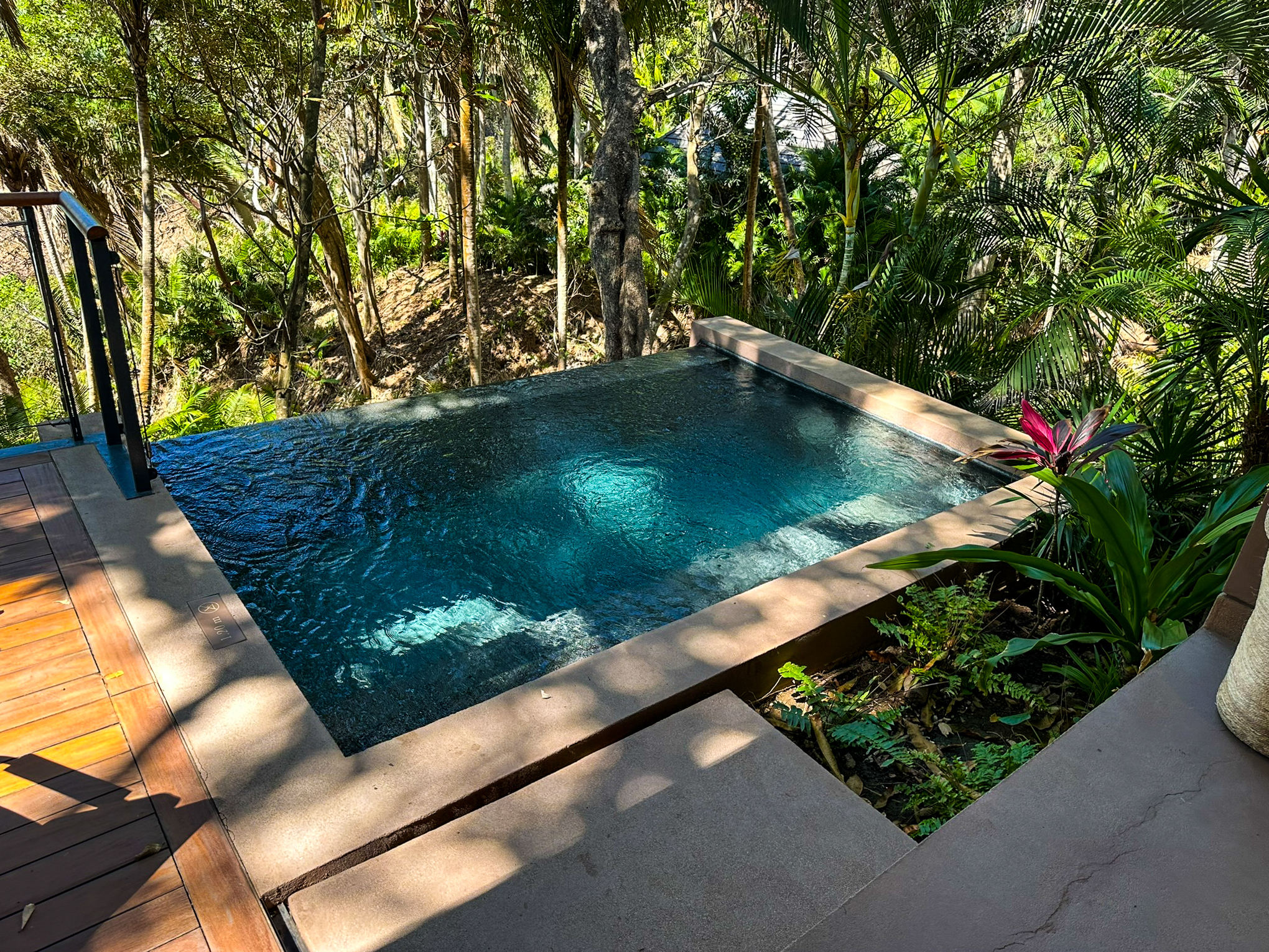 One&Only Mandarina outdoor plunge pool